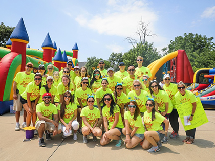 Event photo for Pediatric dentist Dr. Dana Doan's office in Frisco, TX also serving the surrounding cities of McKinney, Plano, Little Elm, Prosper and The Colony, TX.